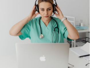 medical alert system in use